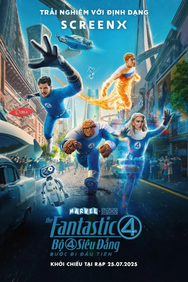 Bộ Tứ Siêu Đẳng: Bước Đi Đầu Tiên -  The Fantastic 4: First Steps